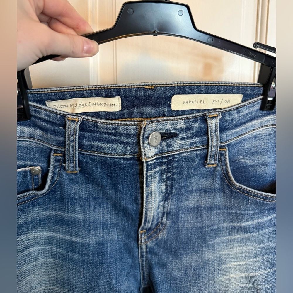 Anthropologie Pilcro and the Letterpress Parallel Straight Jean - Picture 2 of 3